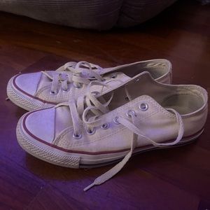 Cream Converse